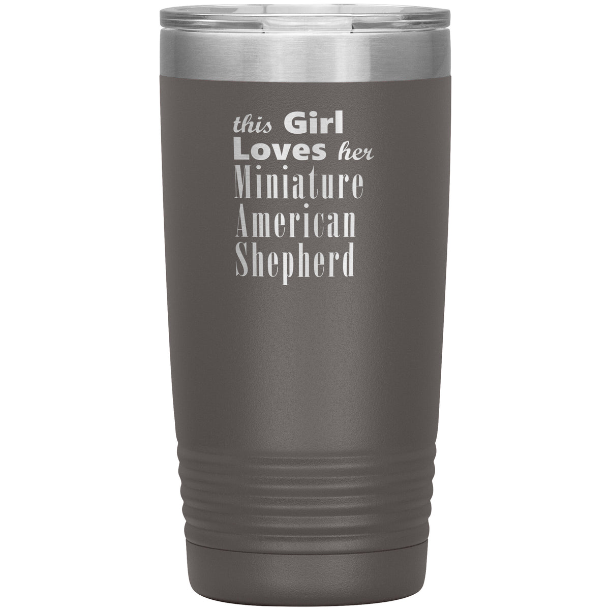 Miniature American Shepherd - 20oz Insulated Tumbler