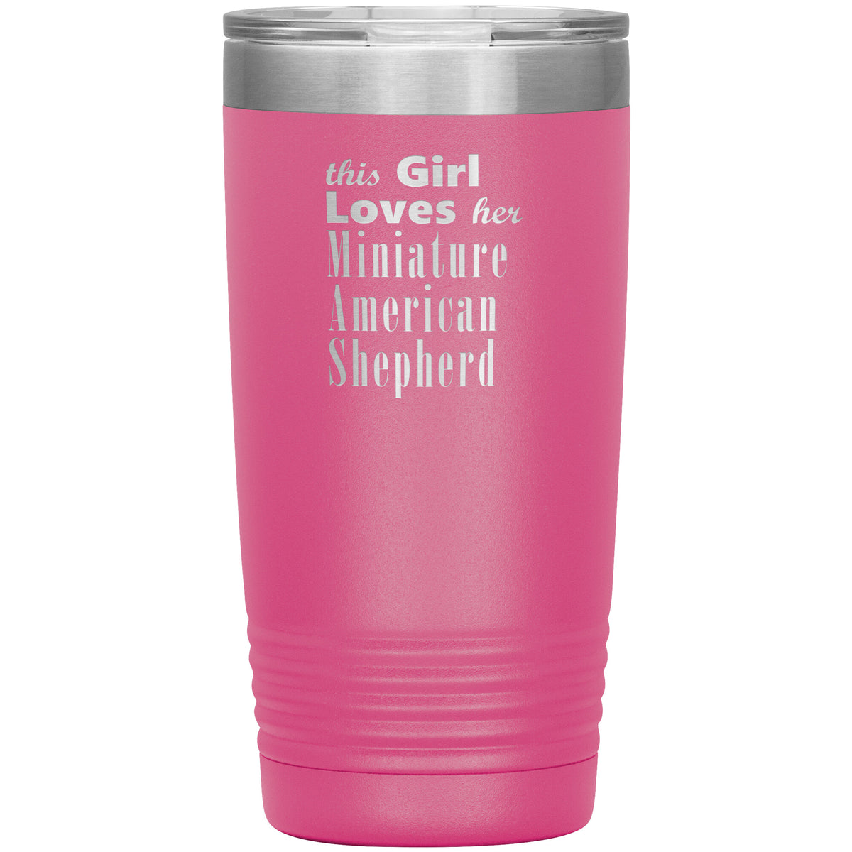Miniature American Shepherd - 20oz Insulated Tumbler
