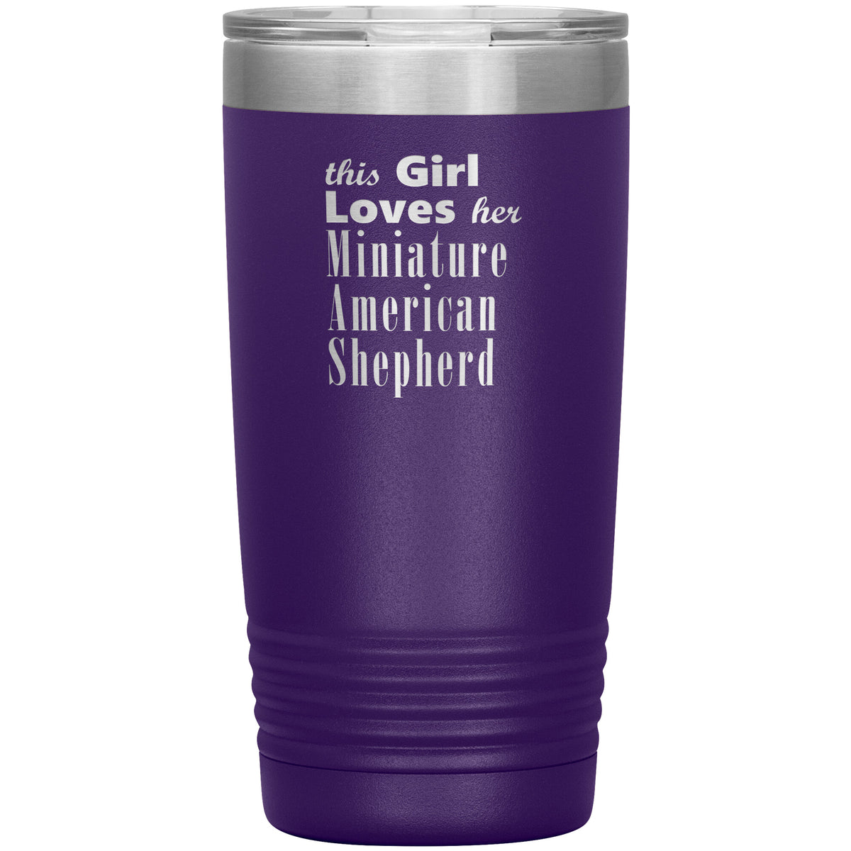 Miniature American Shepherd - 20oz Insulated Tumbler