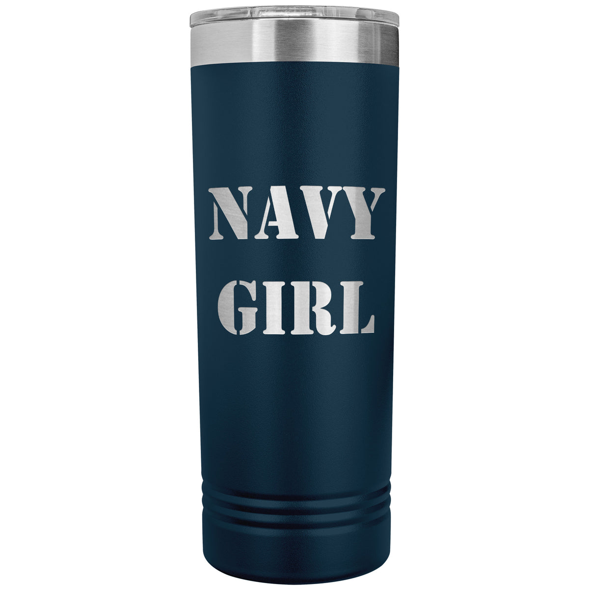 Navy Girl - 22oz Insulated Skinny Tumbler