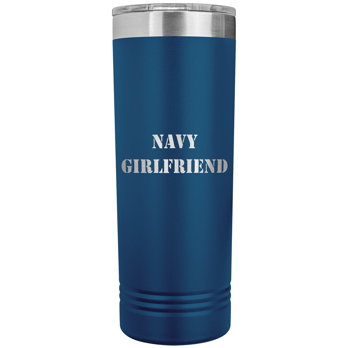 Navy Girlfriend - 22oz Insulated Skinny Tumbler