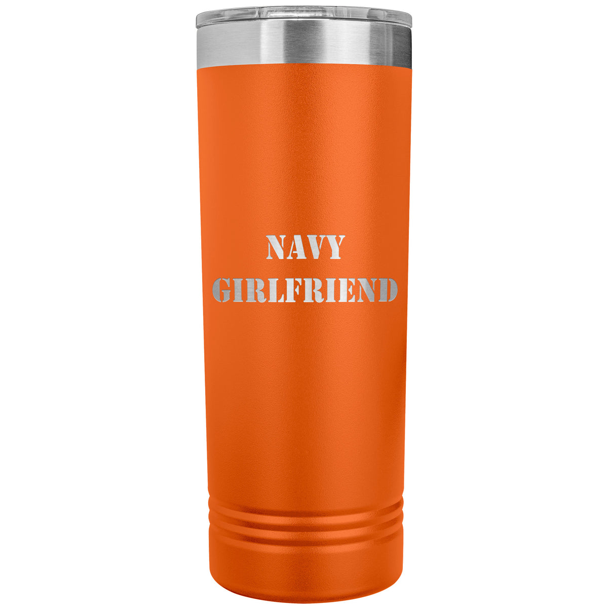 Navy Girlfriend - 22oz Insulated Skinny Tumbler