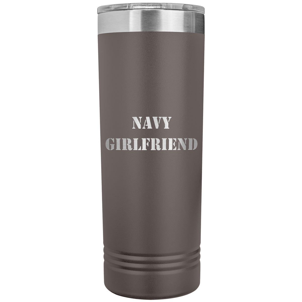 Navy Girlfriend - 22oz Insulated Skinny Tumbler