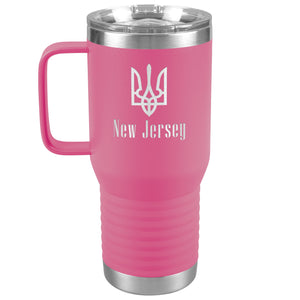 New Jersey - 20oz Insulated Travel Tumbler