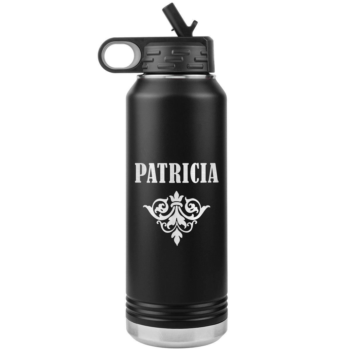 Patricia v01 - 32oz Insulated Water Bottle