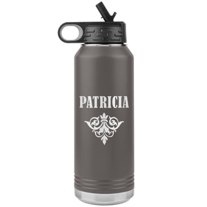 Patricia v01 - 32oz Insulated Water Bottle