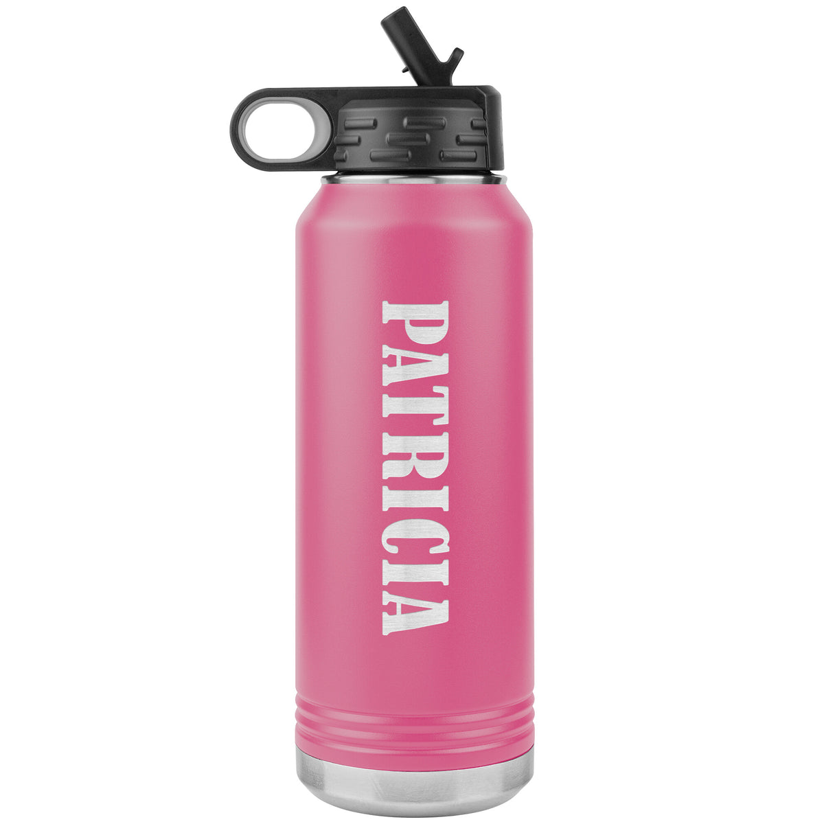 Patricia v02 - 32oz Insulated Water Bottle