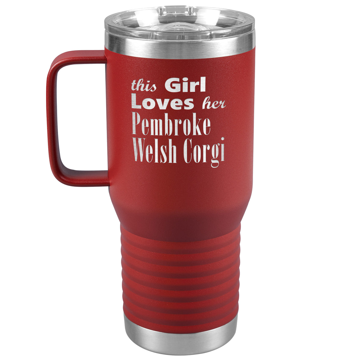 Pembroke Welsh Corgi - 20oz Insulated Travel Tumbler