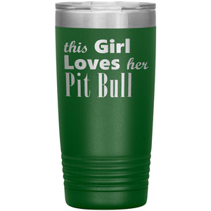 Pit Bull - 20oz Insulated Tumbler