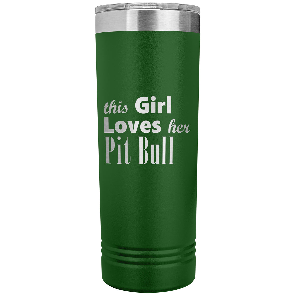 Pit Bull - 22oz Insulated Skinny Tumbler