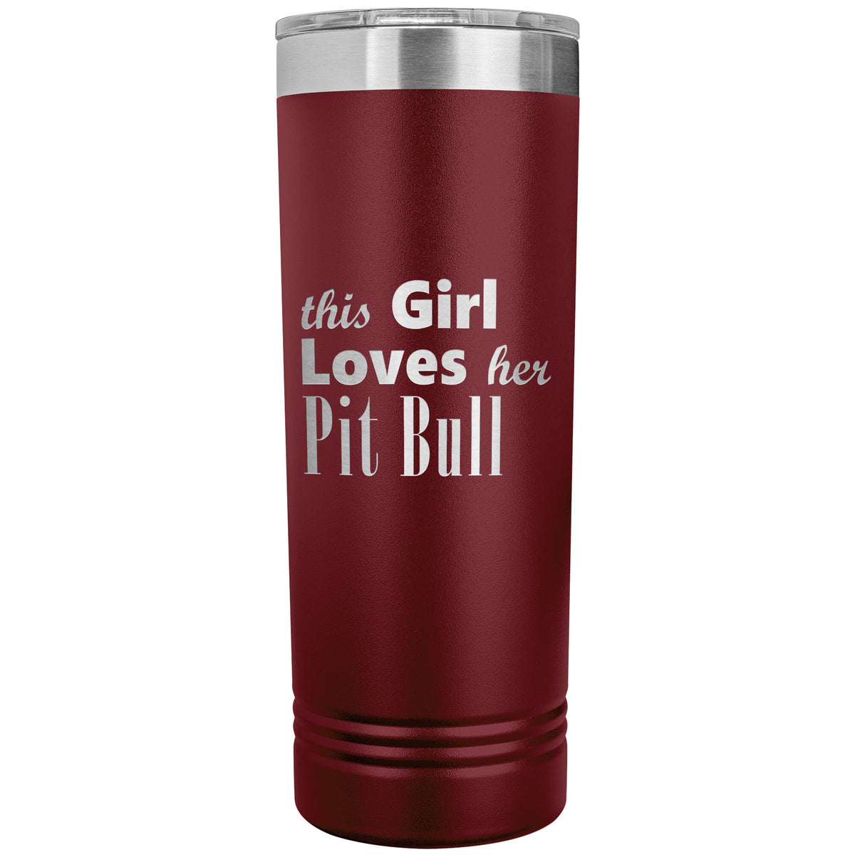 Pit Bull - 22oz Insulated Skinny Tumbler