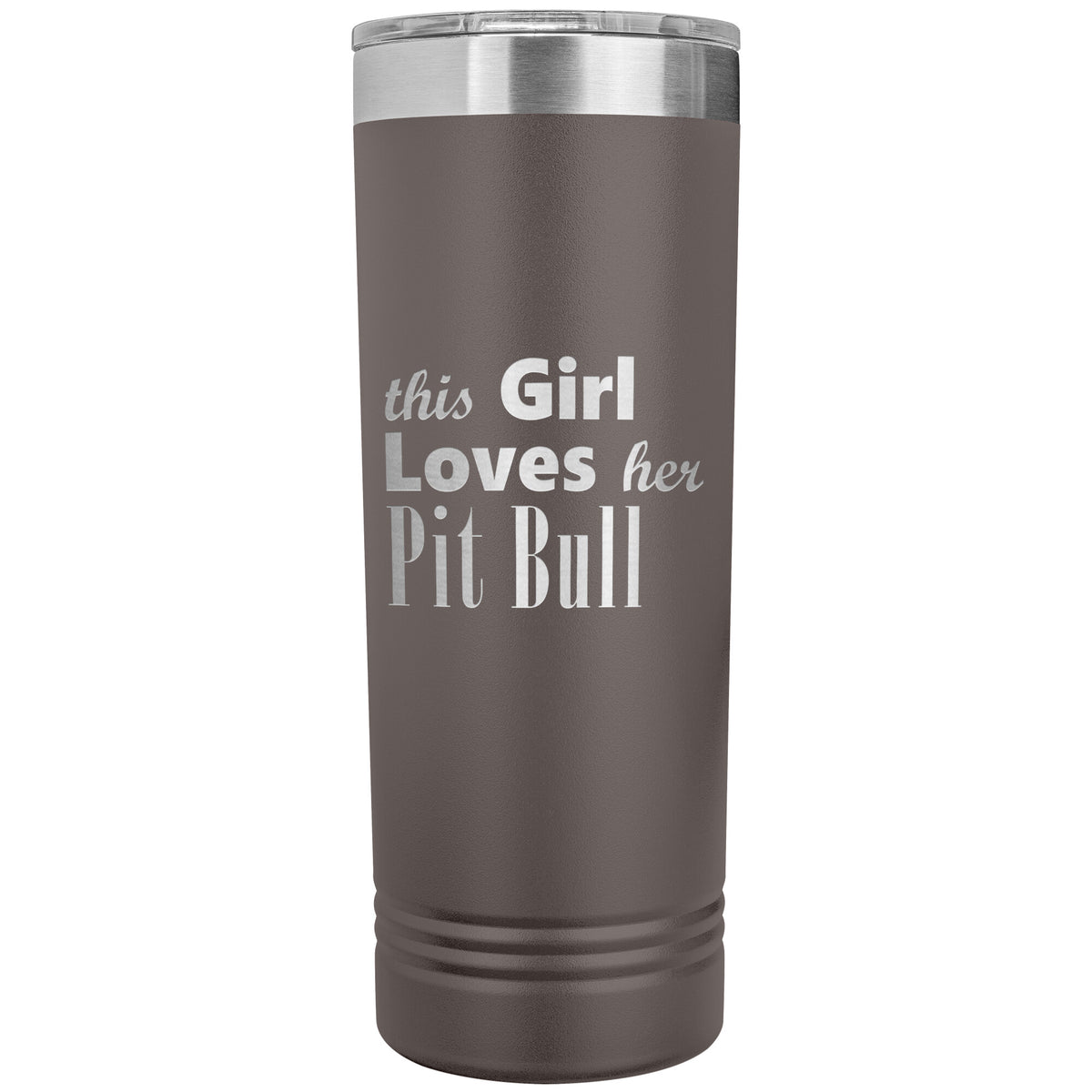 Pit Bull - 22oz Insulated Skinny Tumbler
