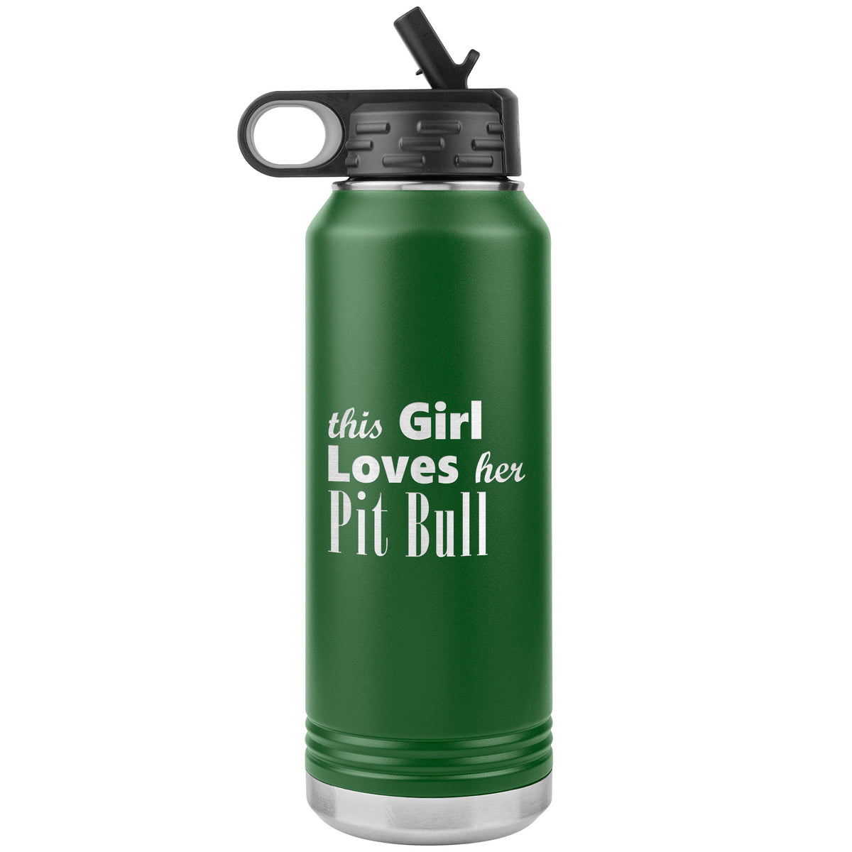 Pit Bull - 32oz Insulated Water Bottle