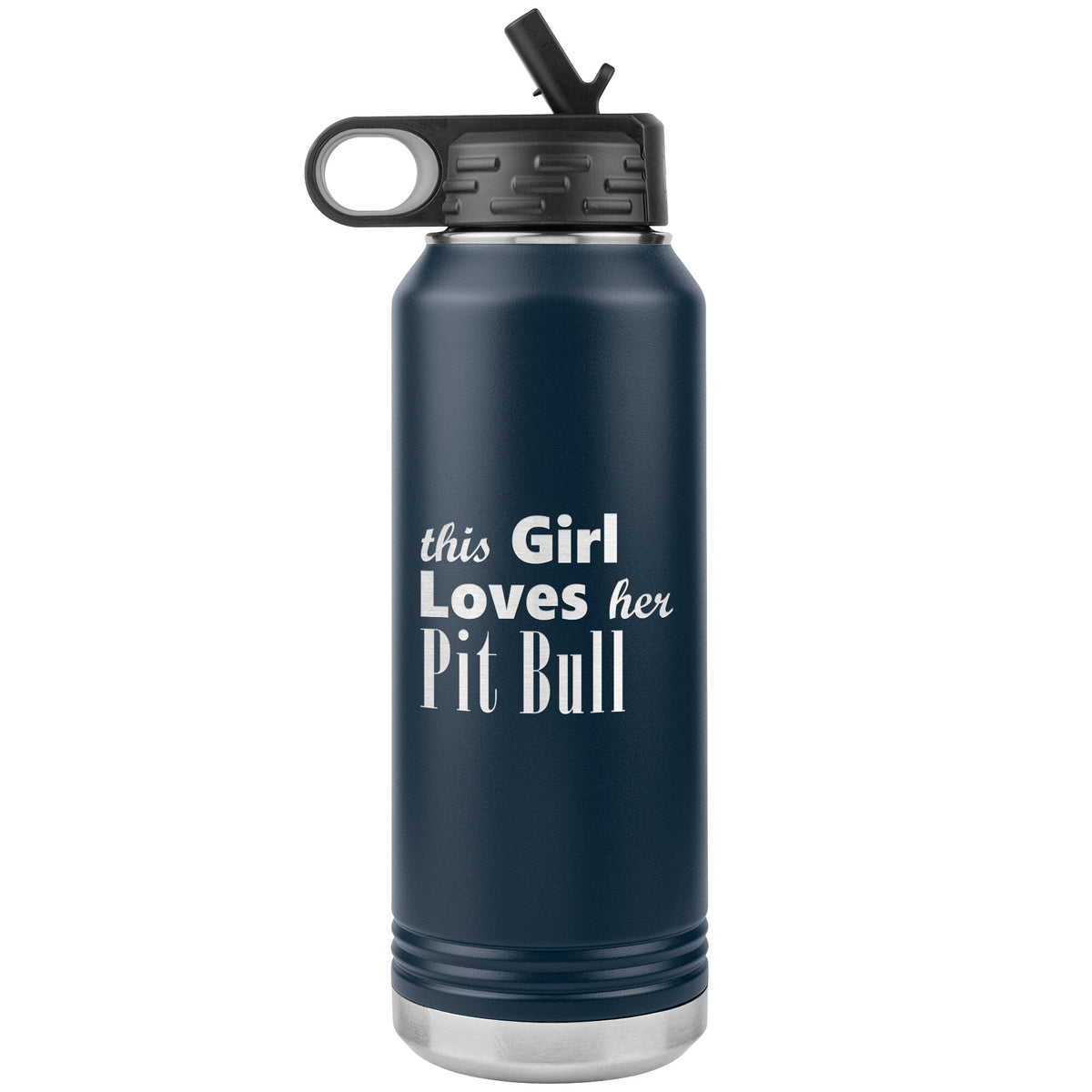 Pit Bull - 32oz Insulated Water Bottle