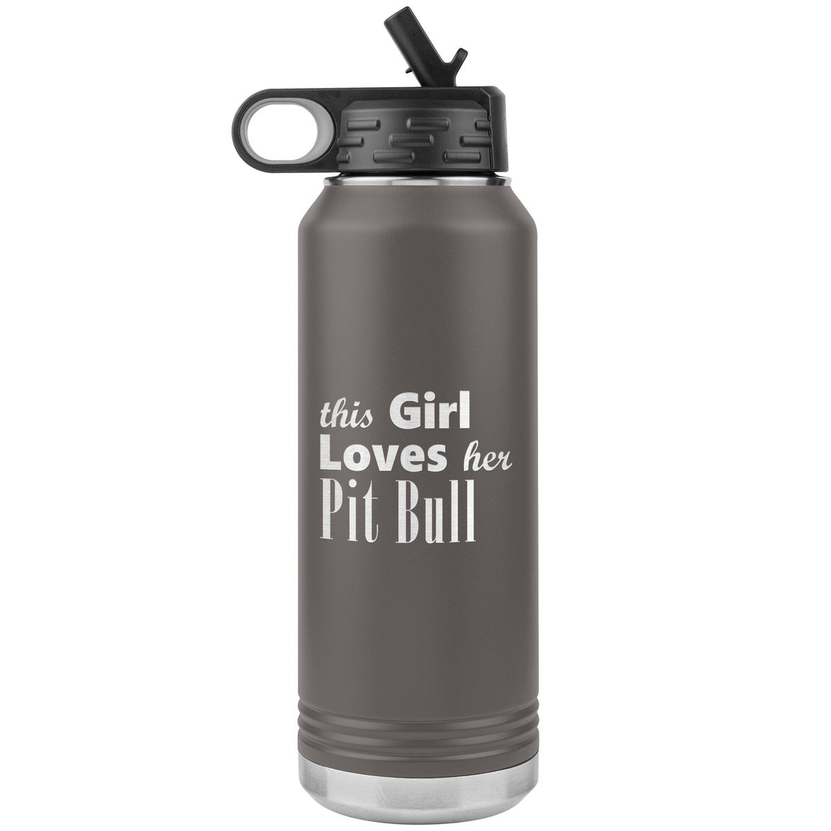Pit Bull - 32oz Insulated Water Bottle