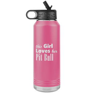 Pit Bull - 32oz Insulated Water Bottle