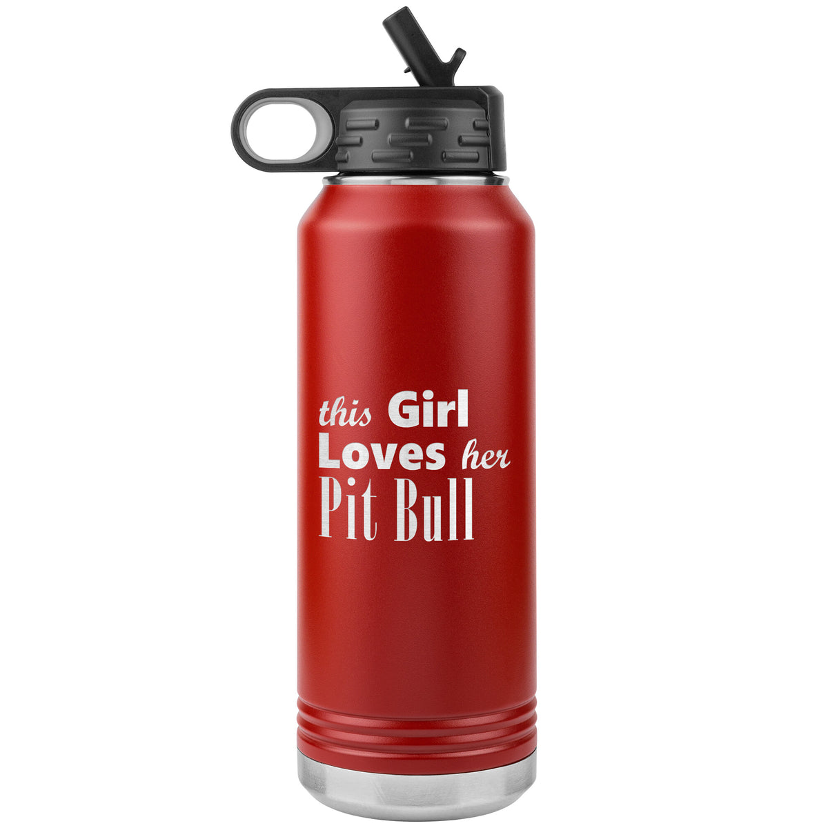Pit Bull - 32oz Insulated Water Bottle