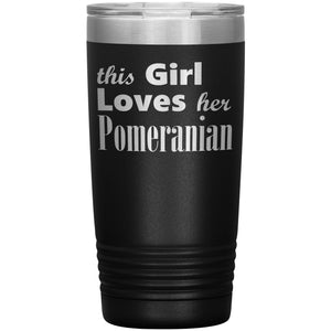 Pomeranian - 20oz Insulated Tumbler