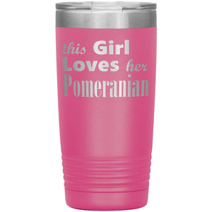 Pomeranian - 20oz Insulated Tumbler