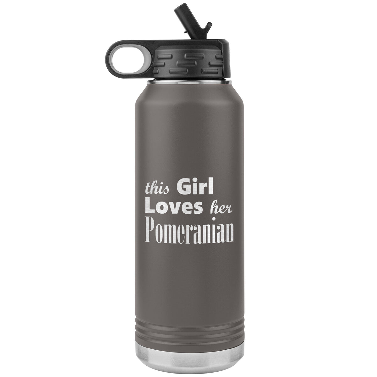 Pomeranian - 32oz Insulated Water Bottle