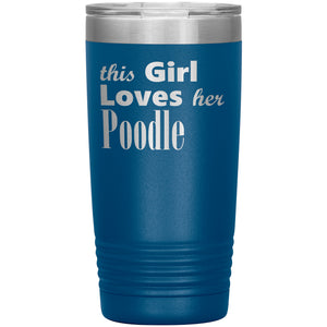 Poodle - 20oz Insulated Tumbler