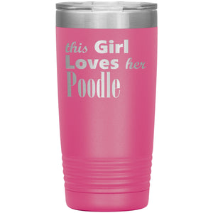 Poodle - 20oz Insulated Tumbler