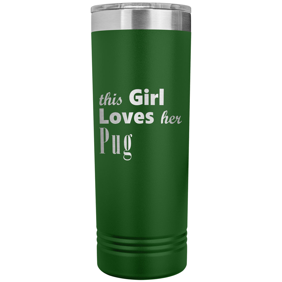 Pug - 22oz Insulated Skinny Tumbler