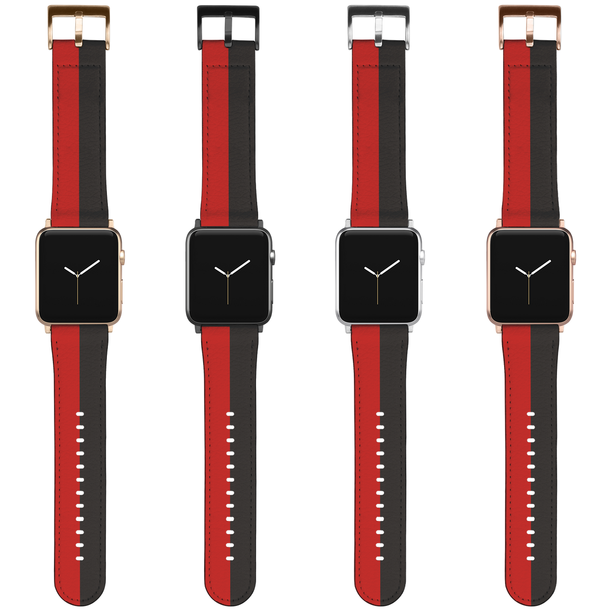 Red-Black Flag - Apple Watch Band