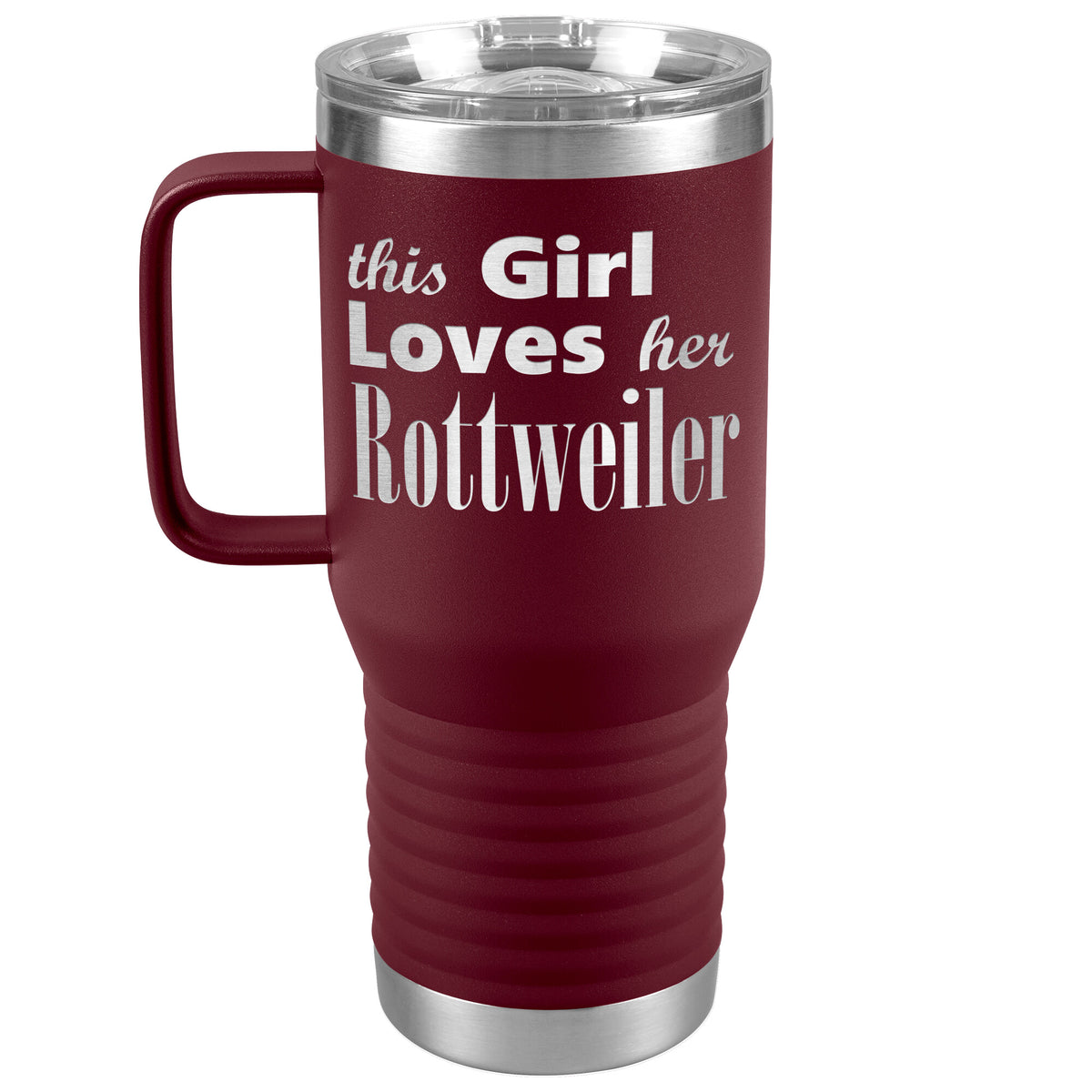 Rottweiler - 20oz Insulated Travel Tumbler