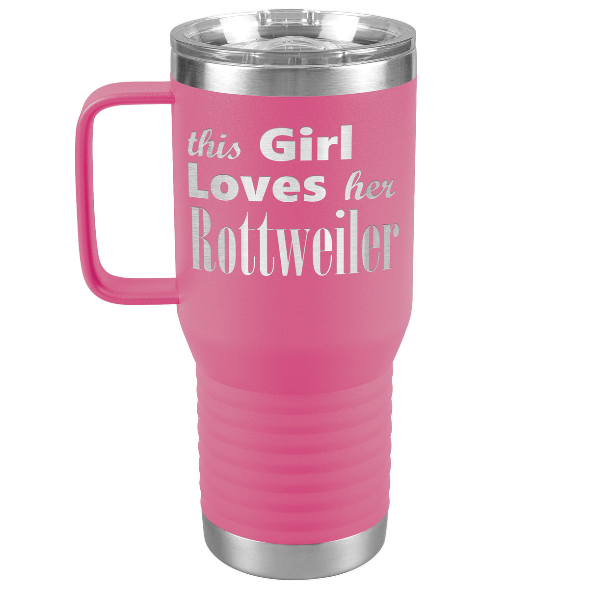 Rottweiler - 20oz Insulated Travel Tumbler