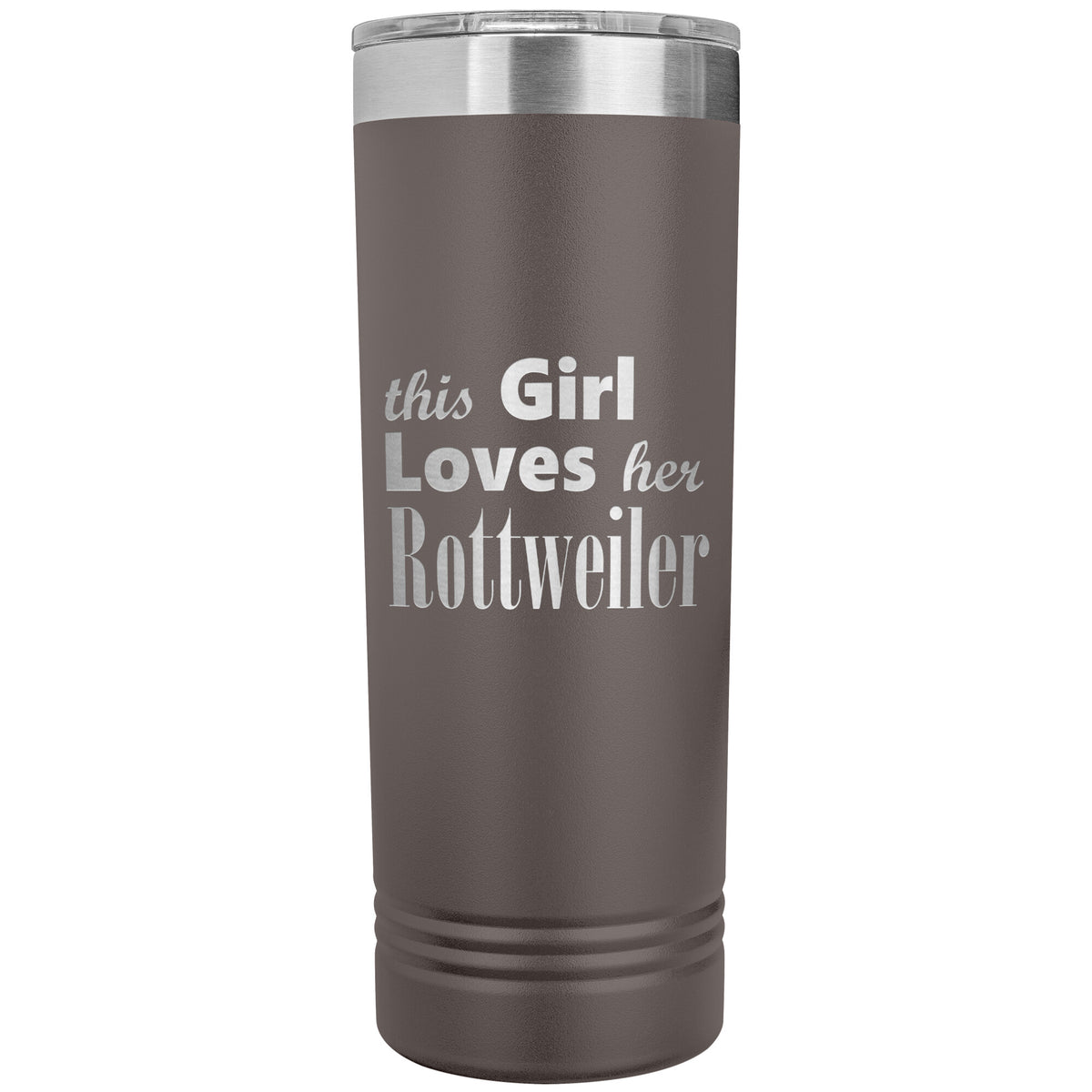 Rottweiler - 22oz Insulated Skinny Tumbler