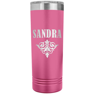 Sandra v01 - 22oz Insulated Skinny Tumbler