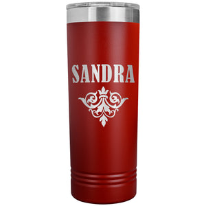 Sandra v01 - 22oz Insulated Skinny Tumbler