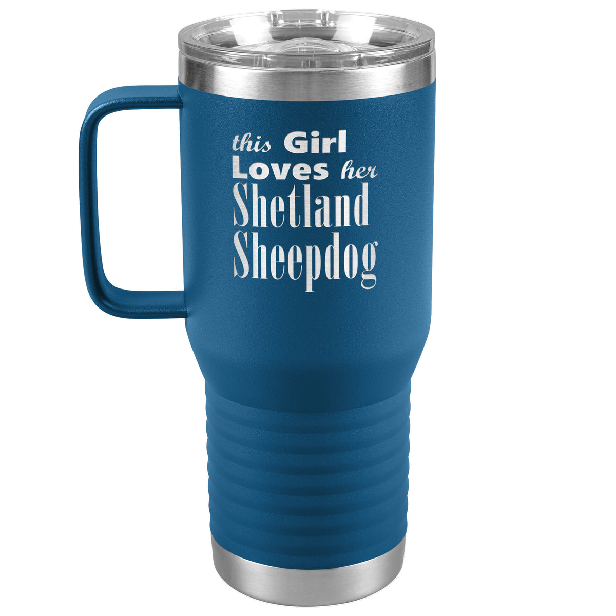 Shetland Sheepdog - 20oz Insulated Travel Tumbler