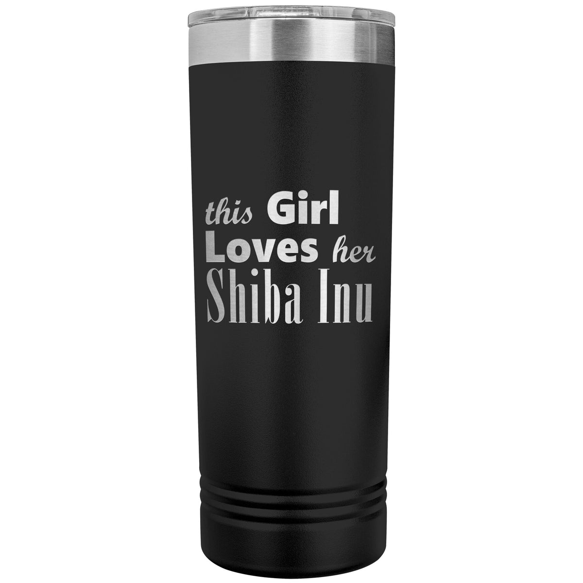 Shiba Inu - 22oz Insulated Skinny Tumbler