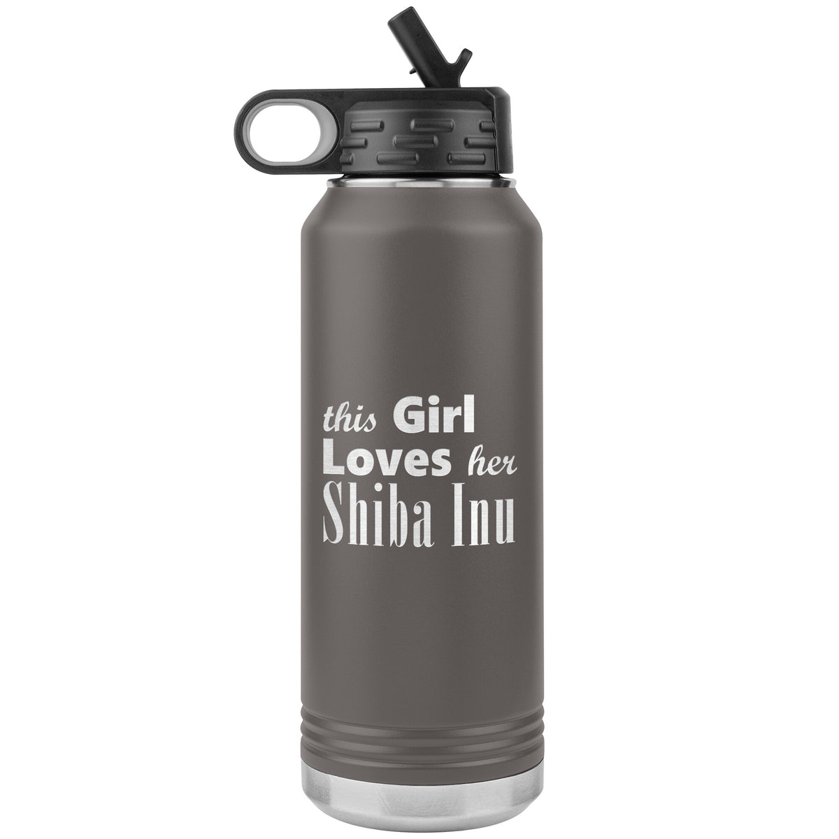 Shiba Inu - 32oz Insulated Water Bottle
