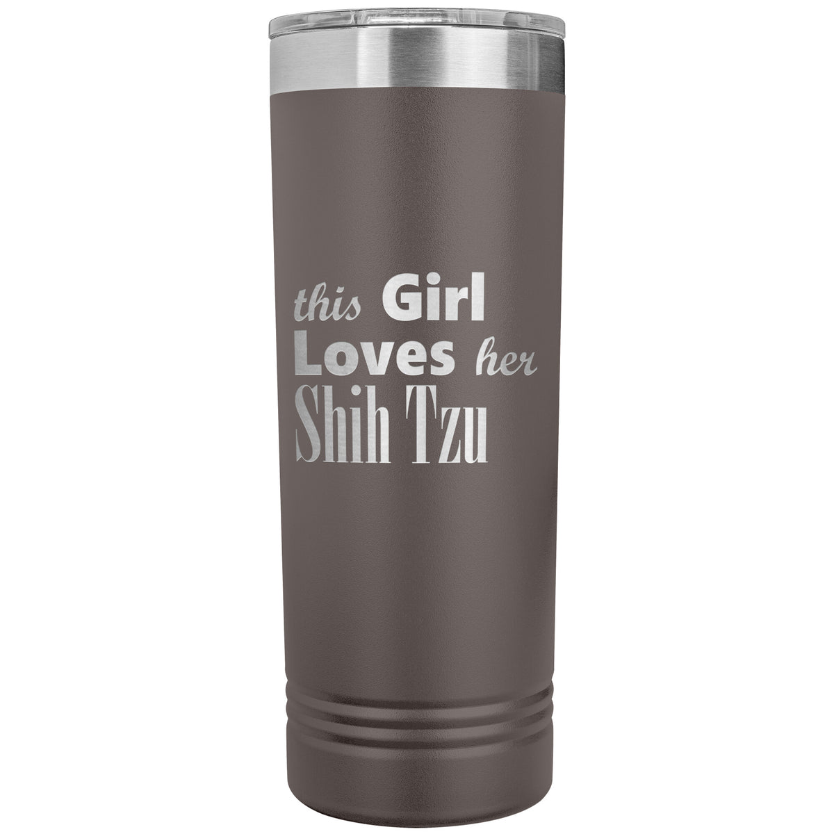 Shih Tzu - 22oz Insulated Skinny Tumbler