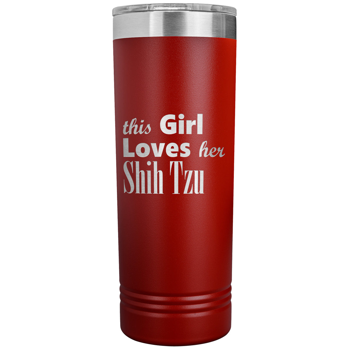 Shih Tzu - 22oz Insulated Skinny Tumbler
