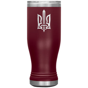 Stylized Tryzub - 20oz BOHO Insulated Tumbler