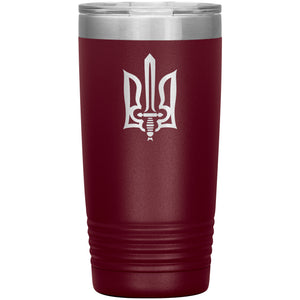 Stylized Tryzub - 20oz Insulated Tumbler