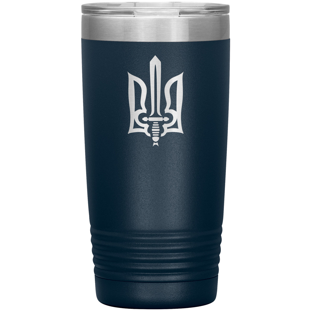 Stylized Tryzub - 20oz Insulated Tumbler