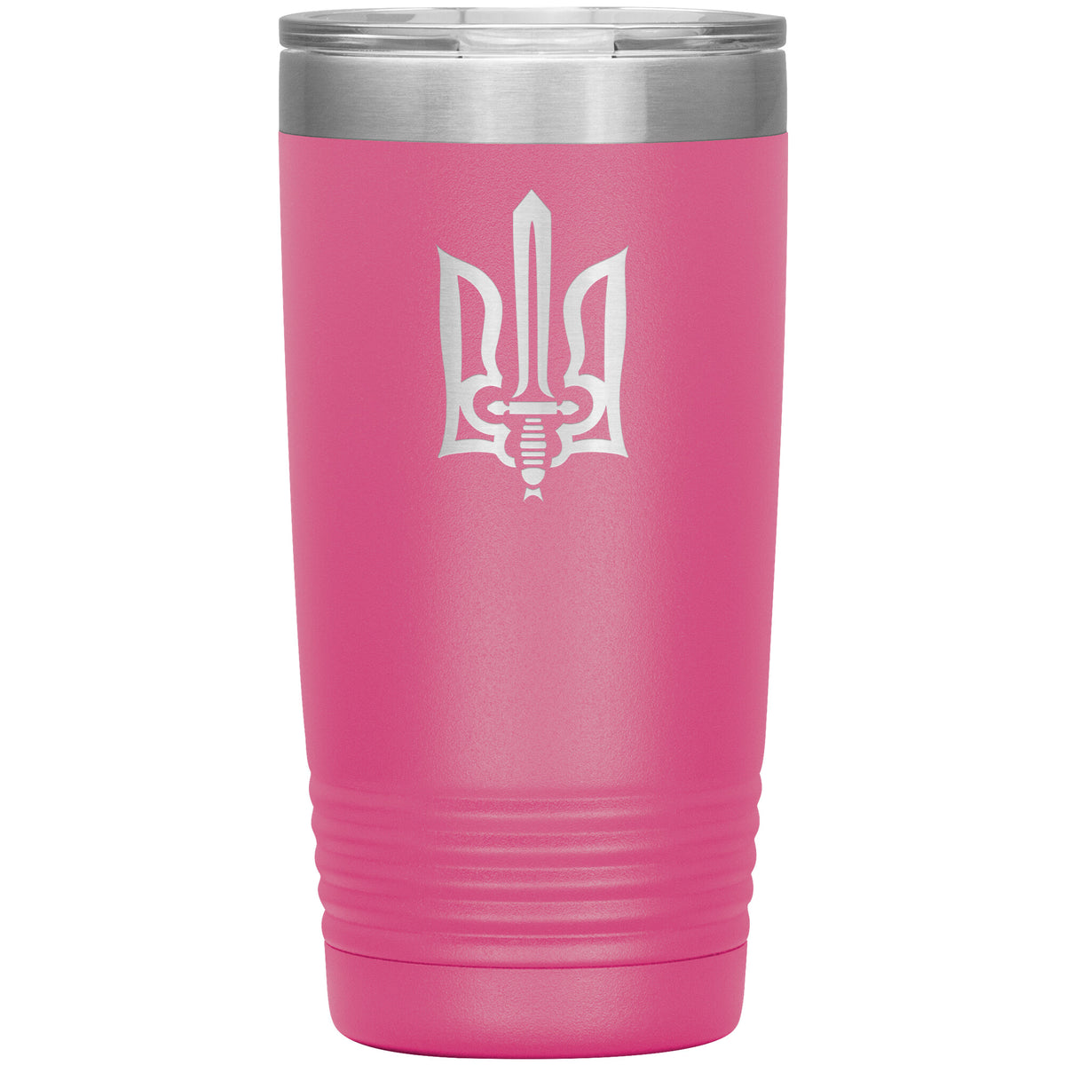 Stylized Tryzub - 20oz Insulated Tumbler