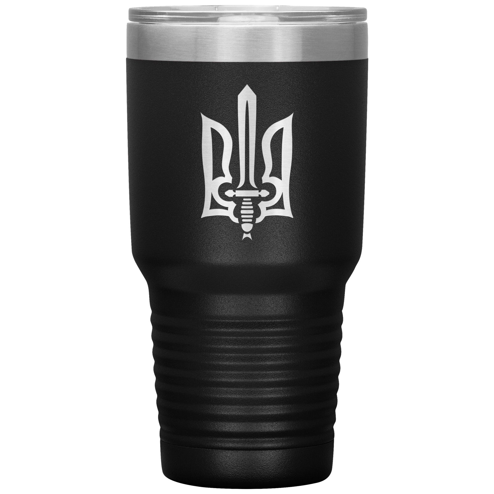 Stylized Tryzub - 30oz Insulated Tumbler