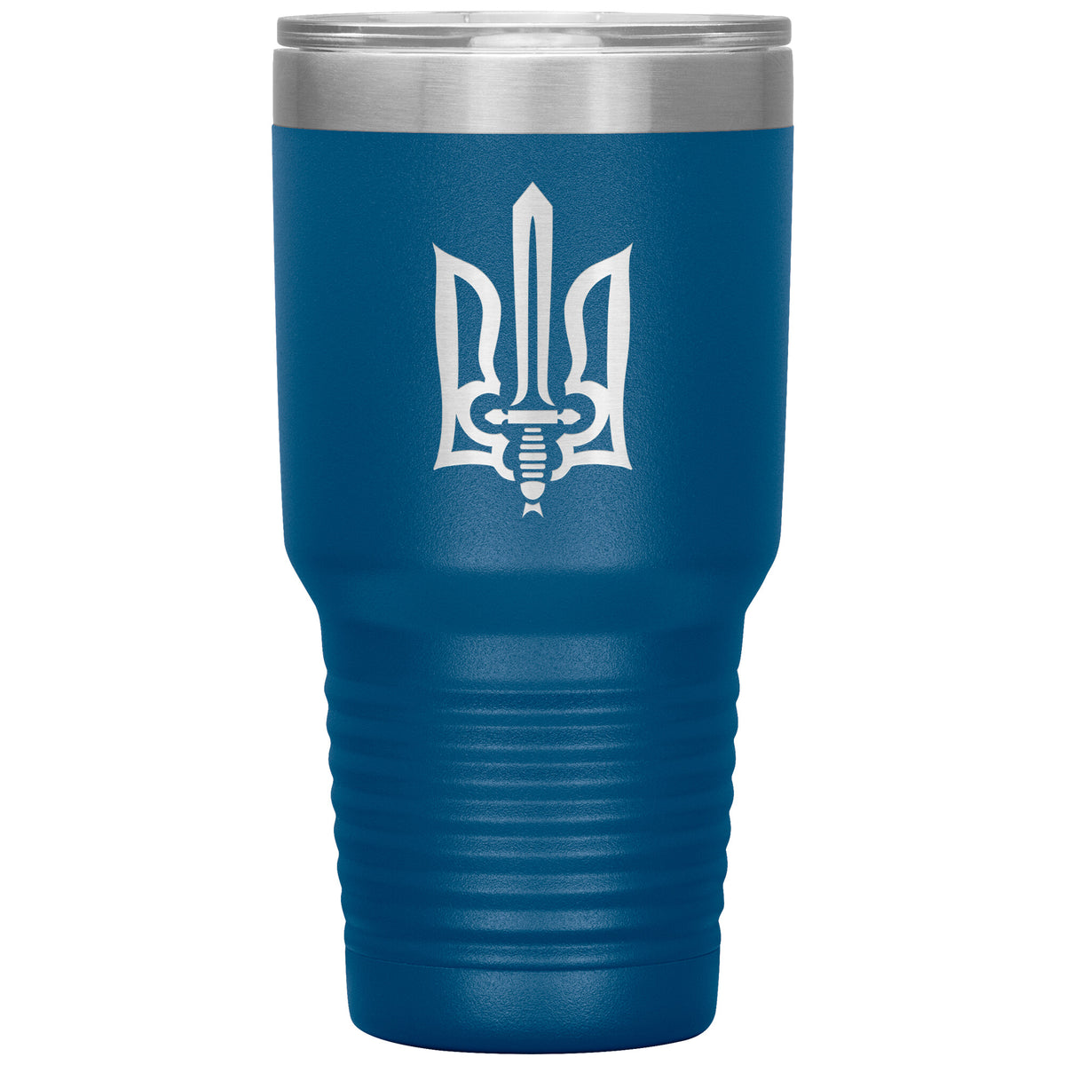Stylized Tryzub - 30oz Insulated Tumbler