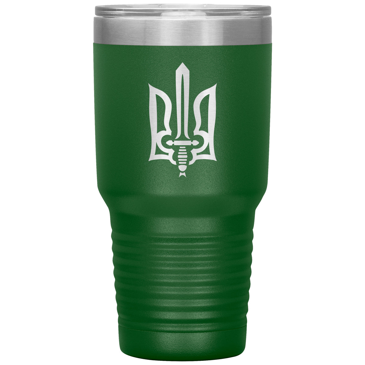 Stylized Tryzub - 30oz Insulated Tumbler