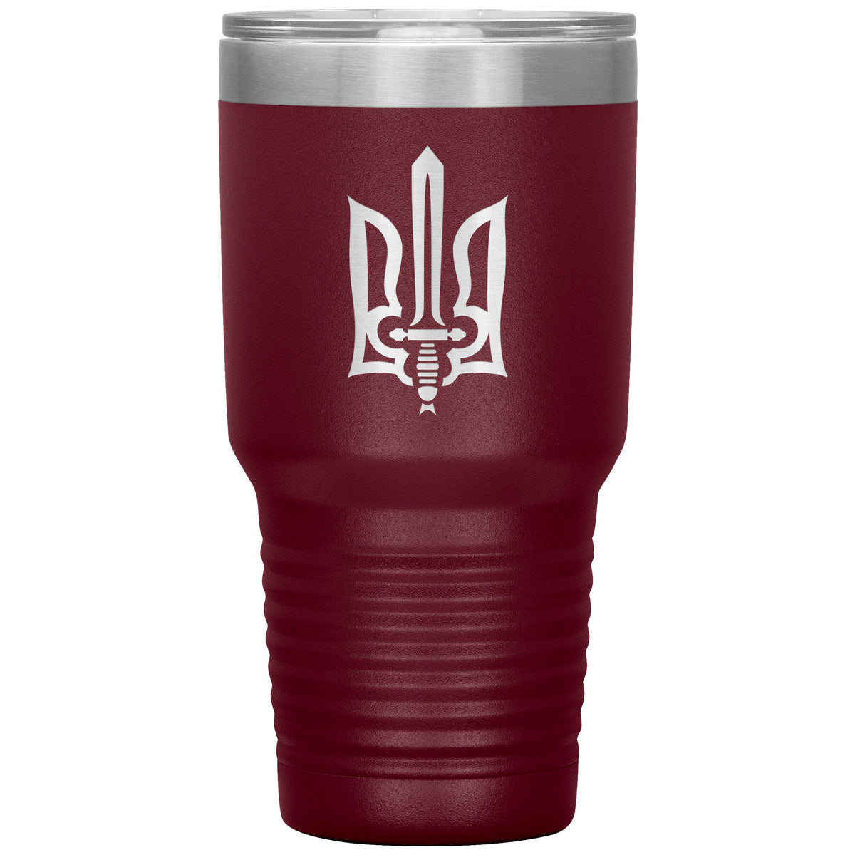 Stylized Tryzub - 30oz Insulated Tumbler