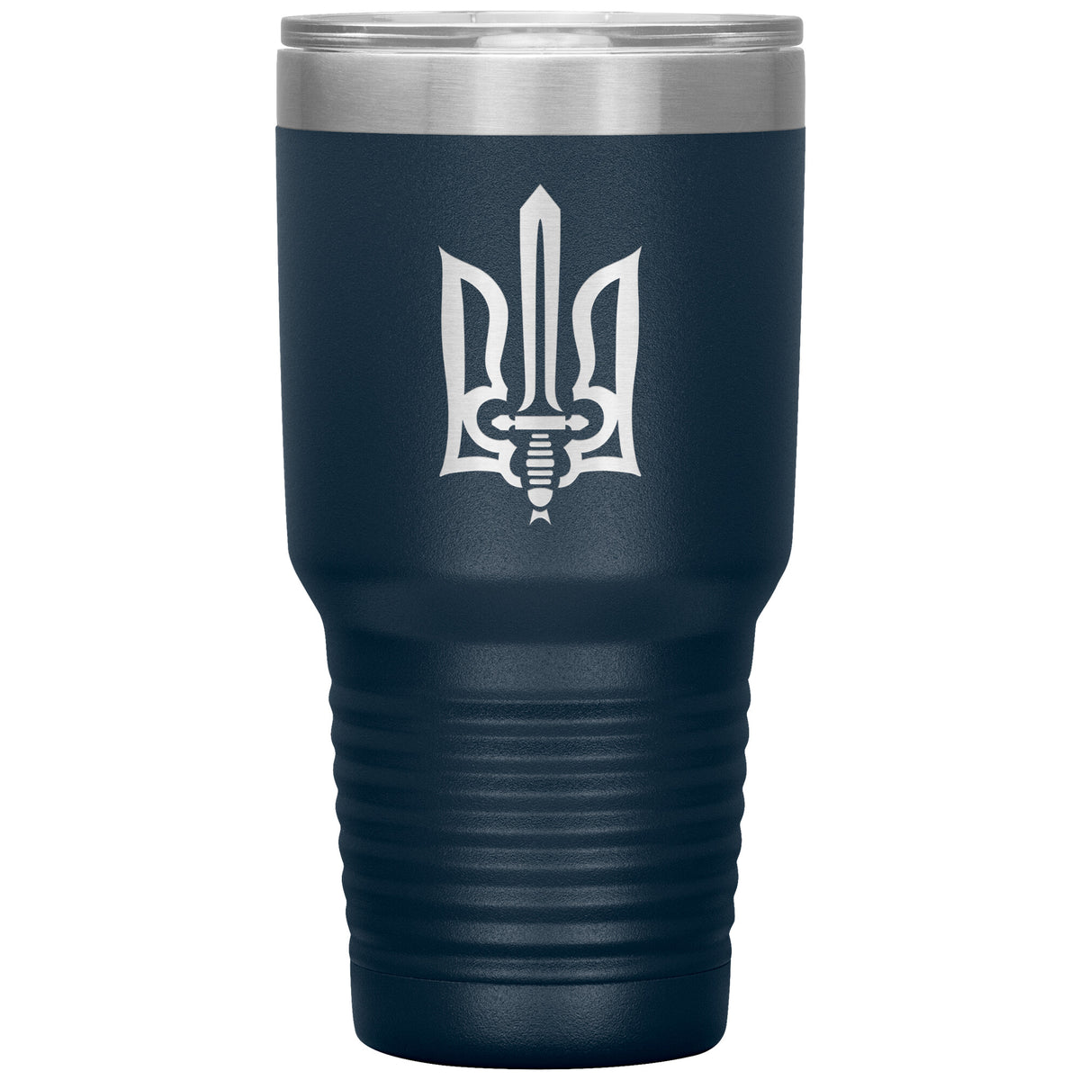 Stylized Tryzub - 30oz Insulated Tumbler