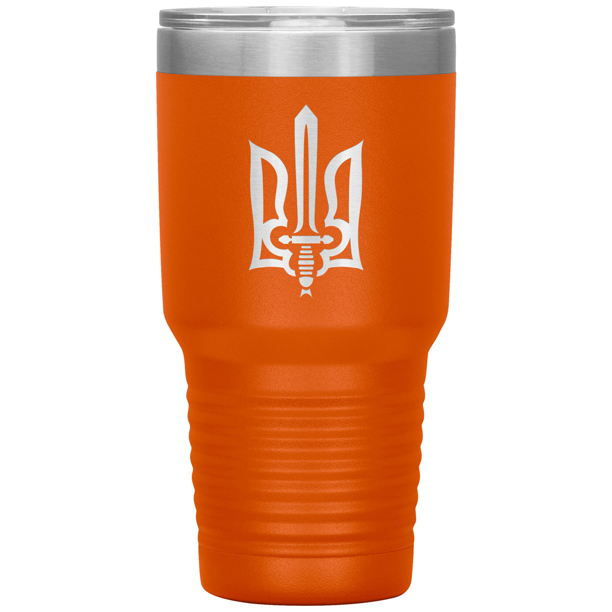 Stylized Tryzub - 30oz Insulated Tumbler