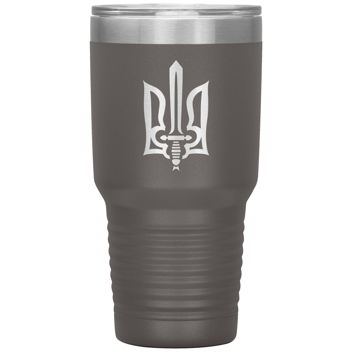 Stylized Tryzub - 30oz Insulated Tumbler