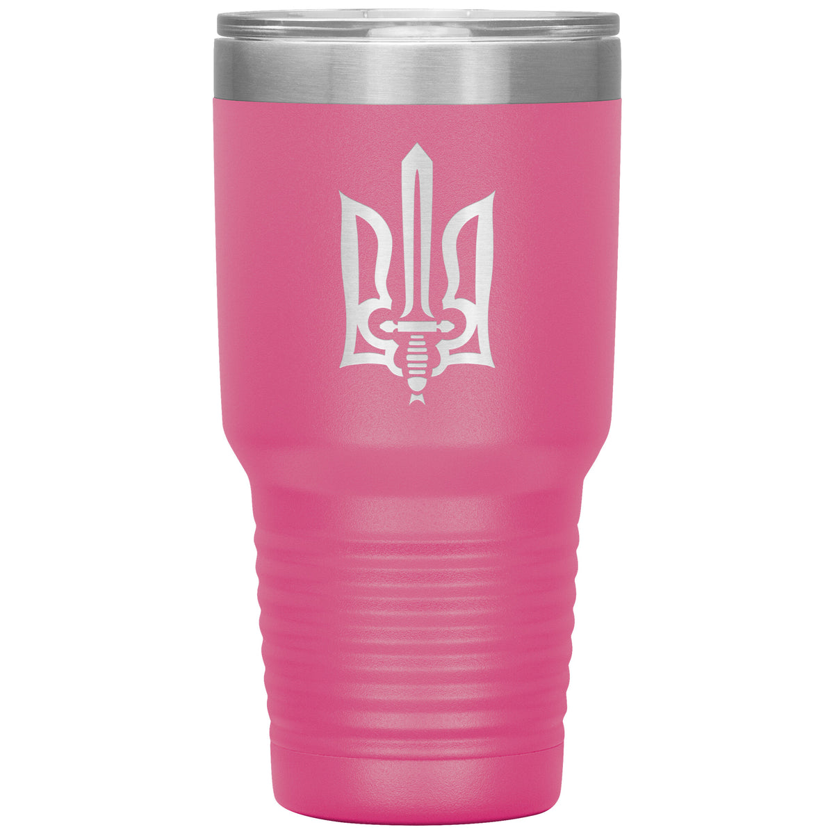 Stylized Tryzub - 30oz Insulated Tumbler